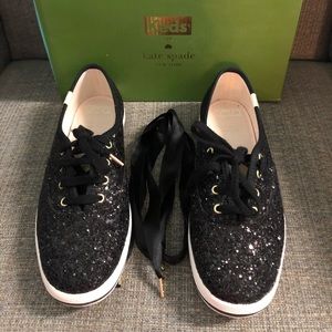 Keds Kate Spade NY CH KS BLACK GLITTER 5.5